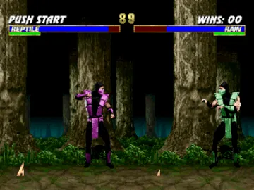 Mortal Kombat Trilogy (US) screen shot game playing